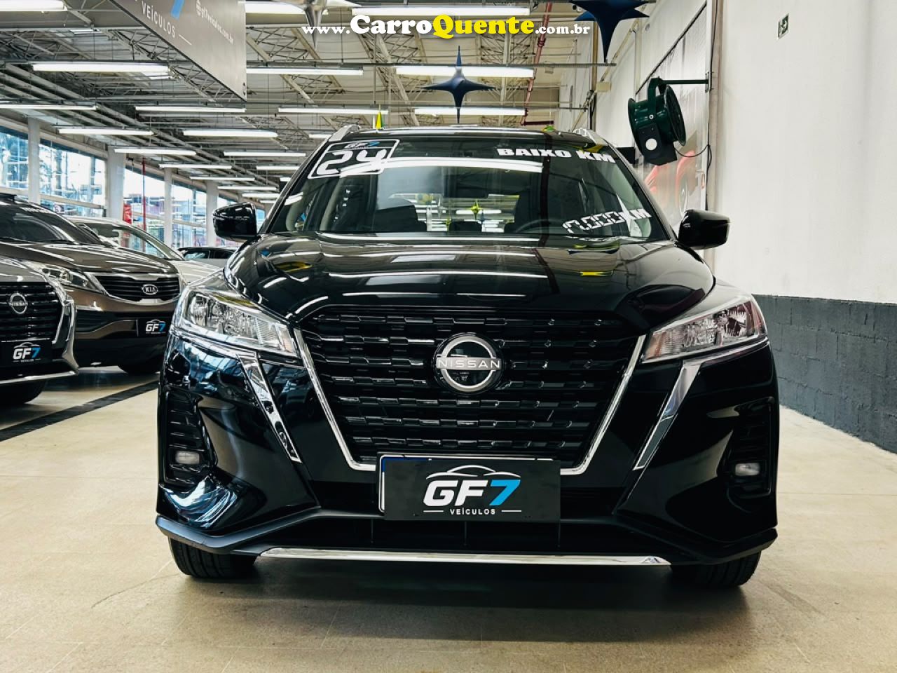 NISSAN   KICKS    PRETO 2024 1.6 FLEX - Loja