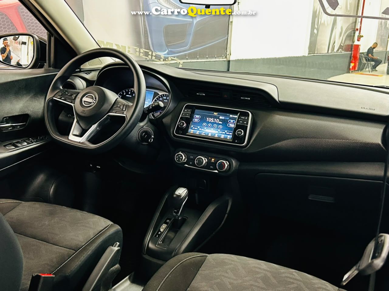 NISSAN   KICKS    PRETO 2024 1.6 FLEX - Loja