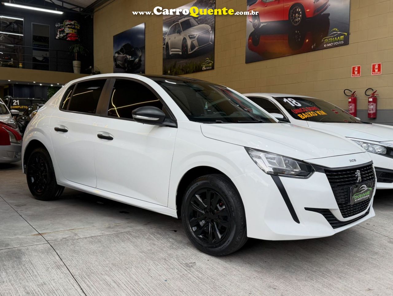 PEUGEOT   208 LIKE 1.0 FLEX 6V 5P MEC.   BRANCO 2023 1.0 FLEX - Loja