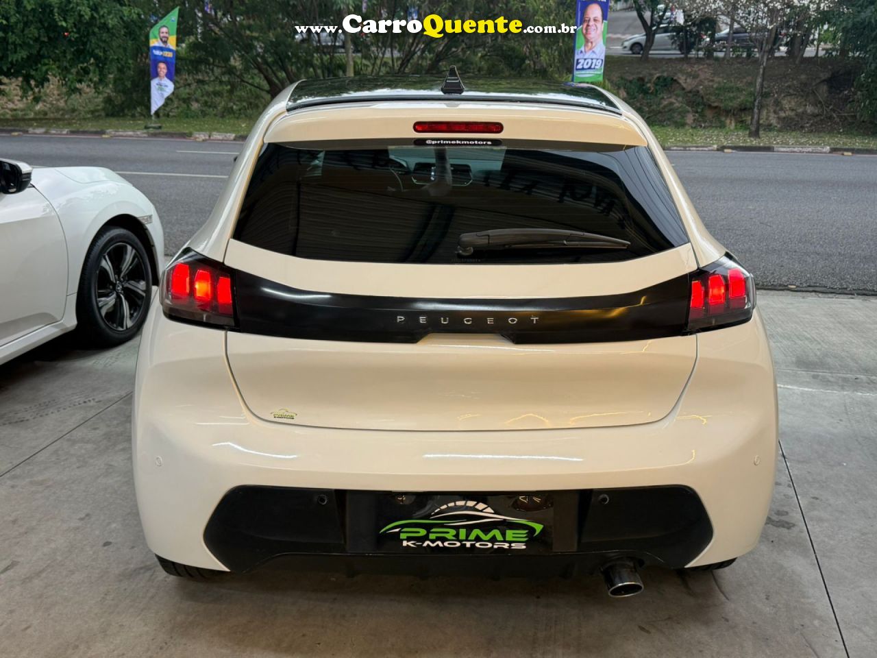 PEUGEOT   208 LIKE 1.0 FLEX 6V 5P MEC.   BRANCO 2023 1.0 FLEX - Loja
