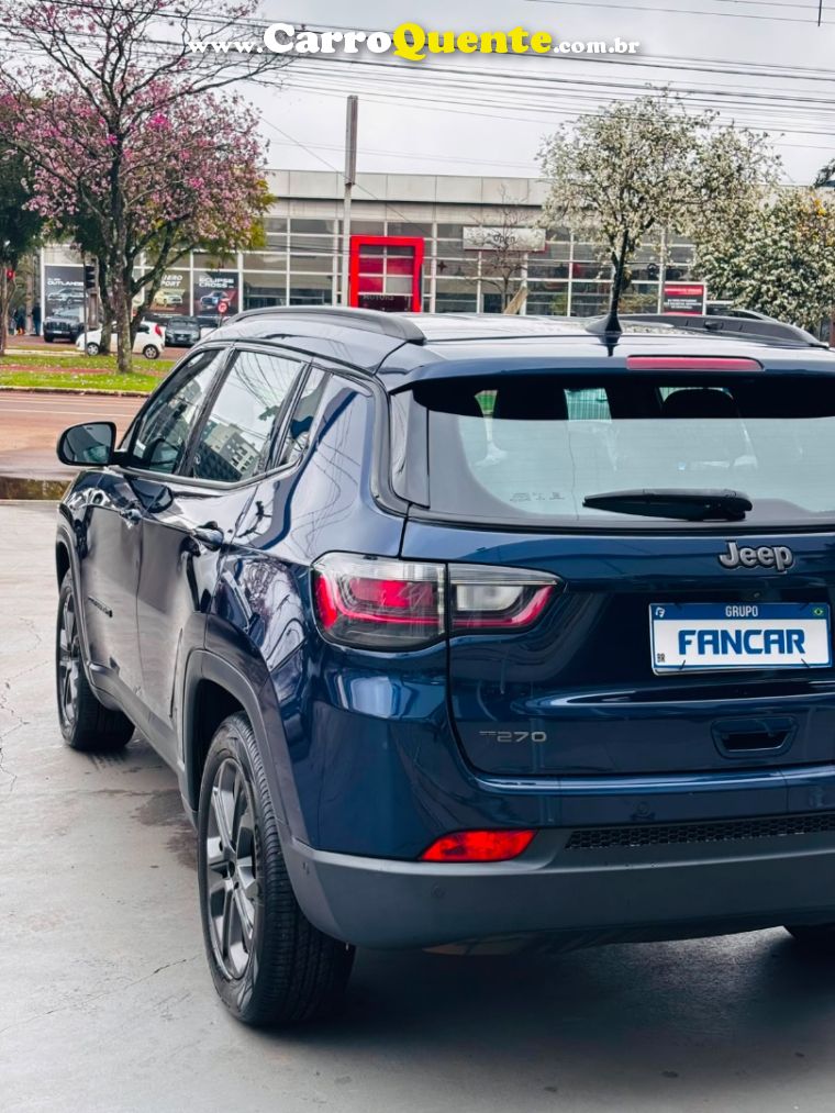 JEEP COMPASS 1.3 T270 TURBO FLEX LONGITUDE AT6 - Loja
