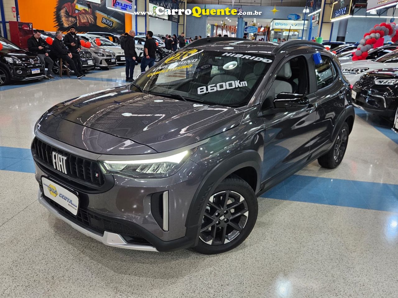FIAT PULSE 1.0 TURBO 200 AUDACE HÍBRIDO * C/ 8.700 Km APENAS 2026 - Loja
