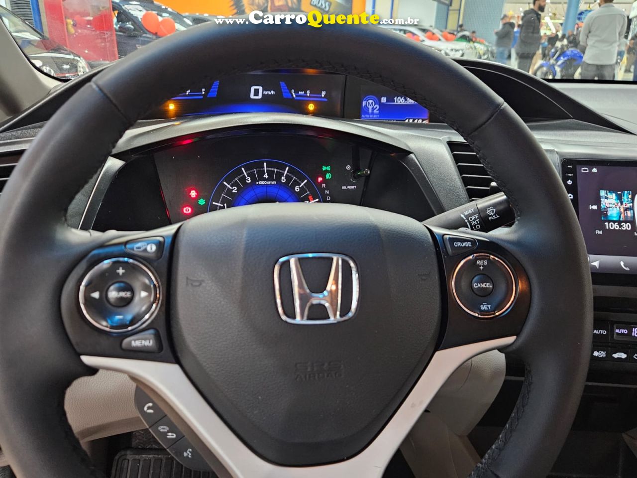 HONDA CIVIC 2.0 LXR * CAUTELAR APROVADO * 2016 - Loja