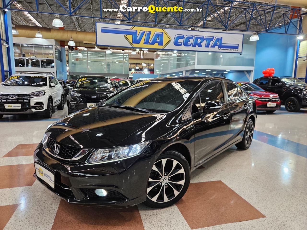 HONDA CIVIC 2.0 LXR * CAUTELAR APROVADO * 2016 - Loja