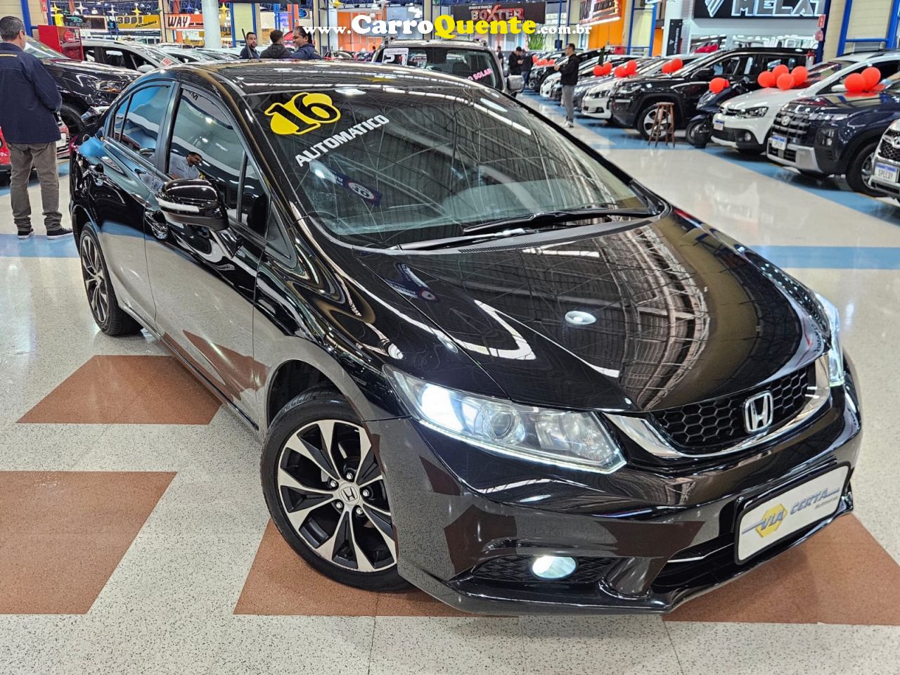 HONDA CIVIC 2.0 LXR * CAUTELAR APROVADO * 2016 - Loja