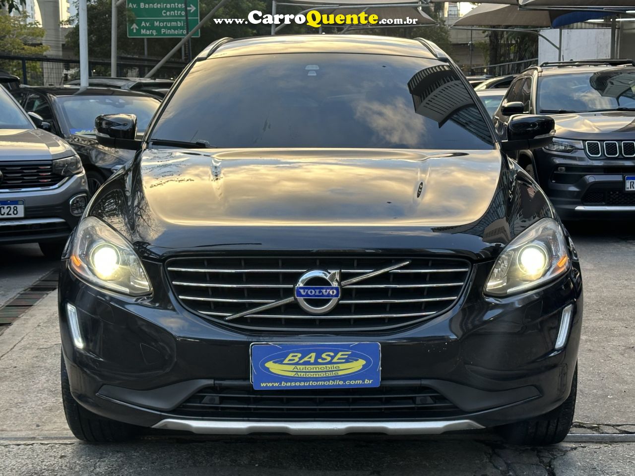 VOLVO   VOLVO XC60 2.0 T5 DYNAMIC FWD TURBO GASOLINA 4P AUTOMÁTICO   PRETO 2014 2.0 T GASOLINA - Loja