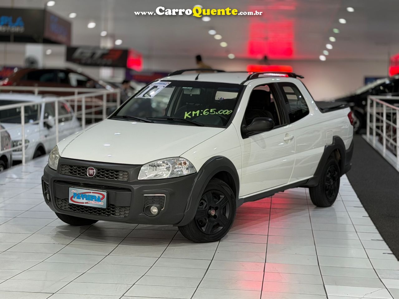 FIAT STRADA 1.4 MPI HARD WORKING CD 8V 2017 - Loja