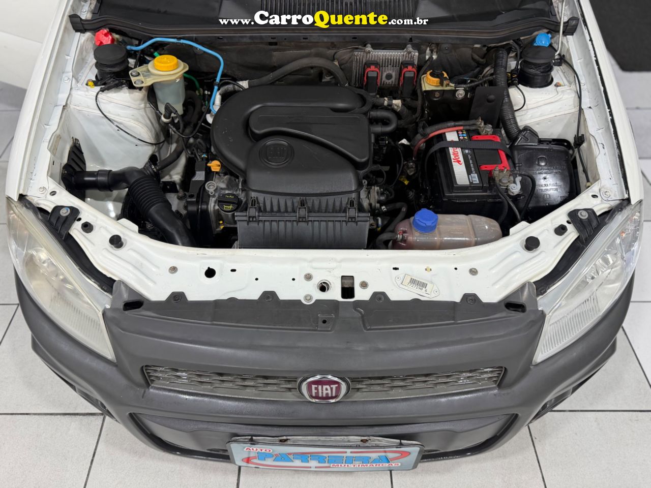 FIAT STRADA 1.4 MPI HARD WORKING CD 8V 2017 - Loja