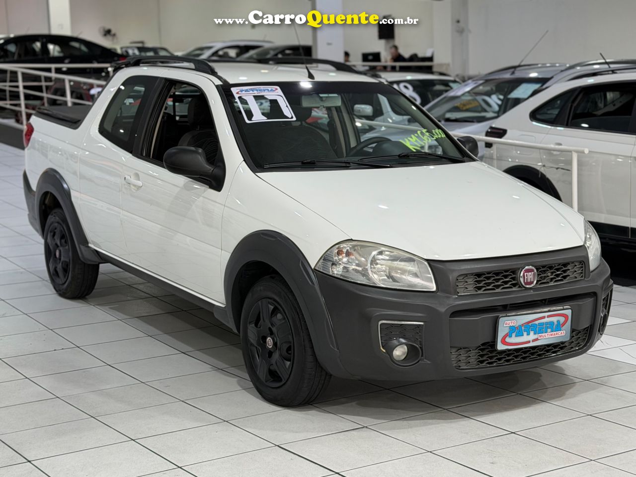 FIAT STRADA 1.4 MPI HARD WORKING CD 8V 2017 - Loja