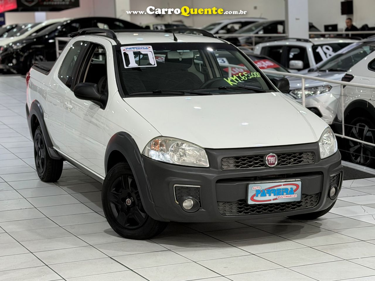 FIAT STRADA 1.4 MPI HARD WORKING CD 8V 2017 - Loja