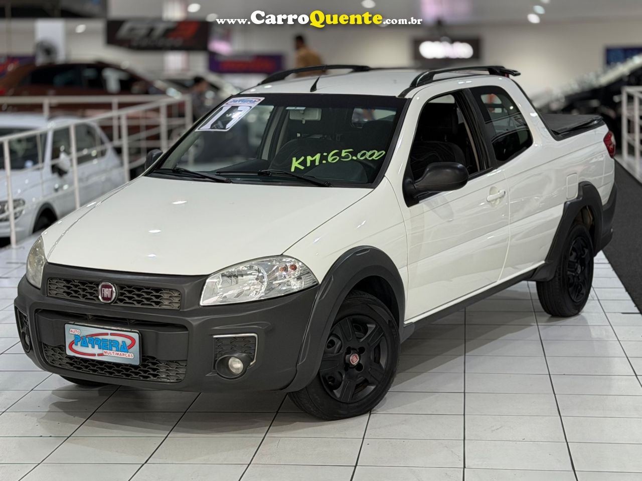 FIAT STRADA 1.4 MPI HARD WORKING CD 8V 2017 - Loja