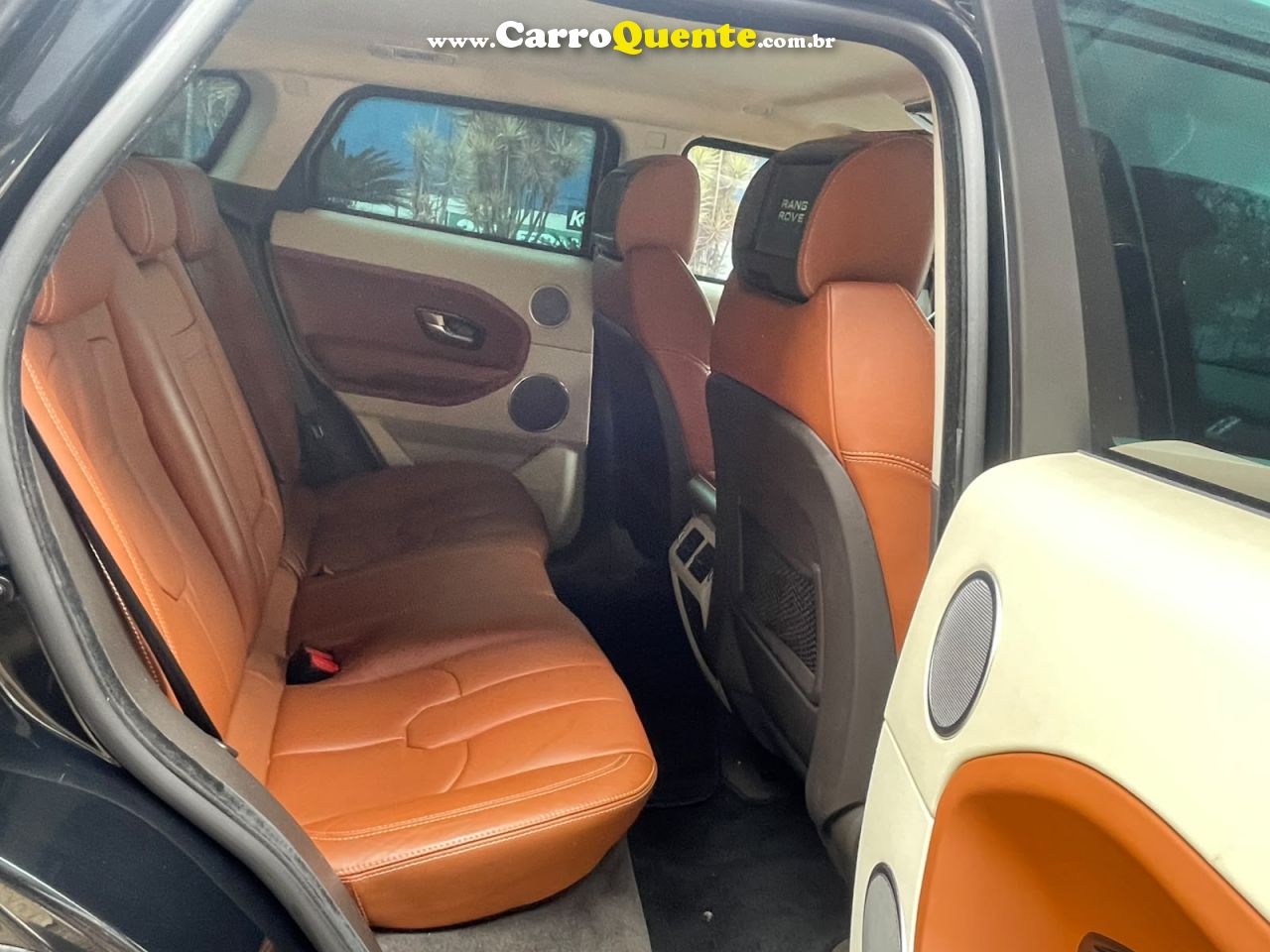 LAND ROVER RANGE ROVER EVOQUE 2.0 PRESTIGE TECH 4WD 16V 2012 - Loja