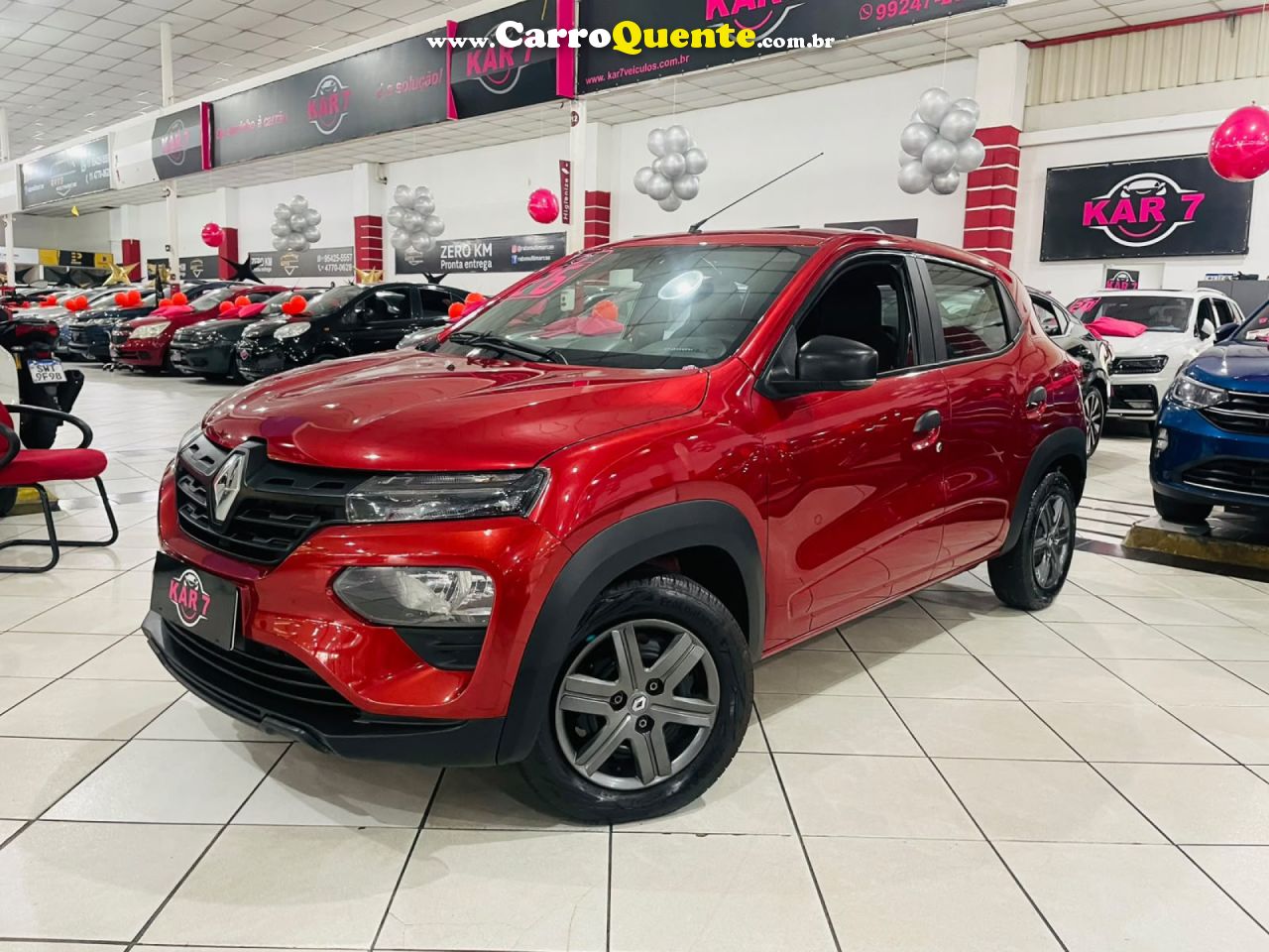 RENAULT   KWID ZEN 1.0 FLEX 12V 5P MEC.   VERMELHO 2026 1.0 FLEX - Loja