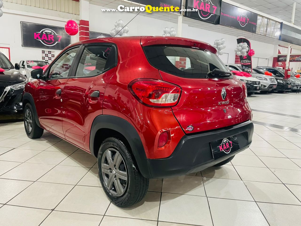 RENAULT   KWID ZEN 1.0 FLEX 12V 5P MEC.   VERMELHO 2026 1.0 FLEX - Loja