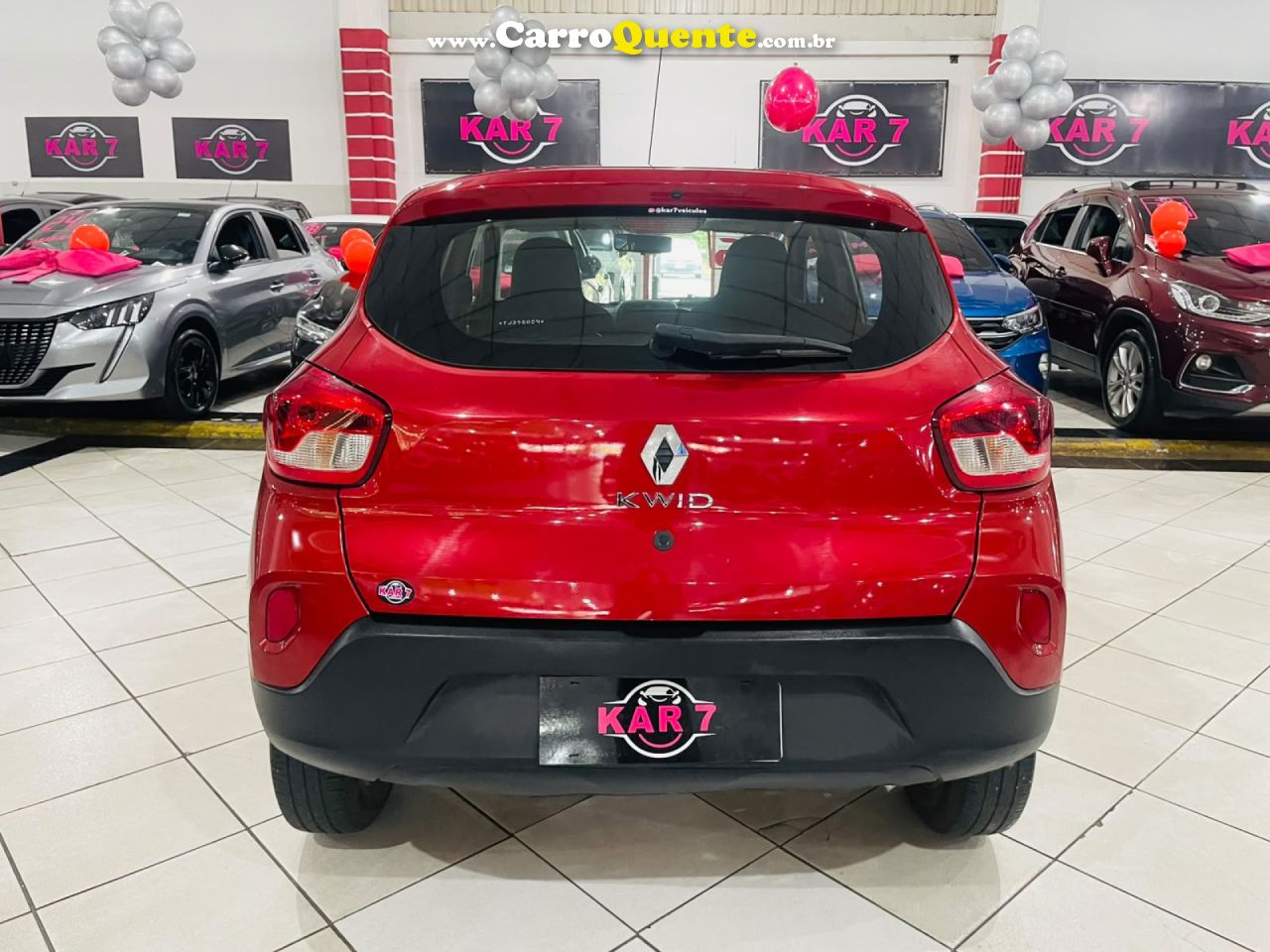 RENAULT   KWID ZEN 1.0 FLEX 12V 5P MEC.   VERMELHO 2026 1.0 FLEX - Loja