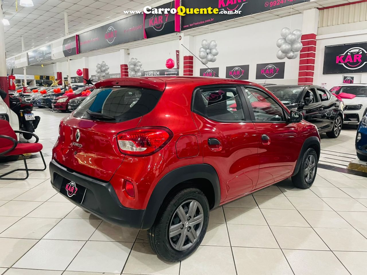 RENAULT   KWID ZEN 1.0 FLEX 12V 5P MEC.   VERMELHO 2026 1.0 FLEX - Loja