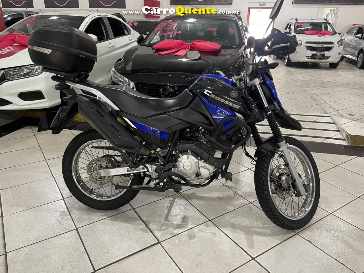 YAMAHA    CROSSER Z ABS   AZUL 2023 150 FLEX - Loja