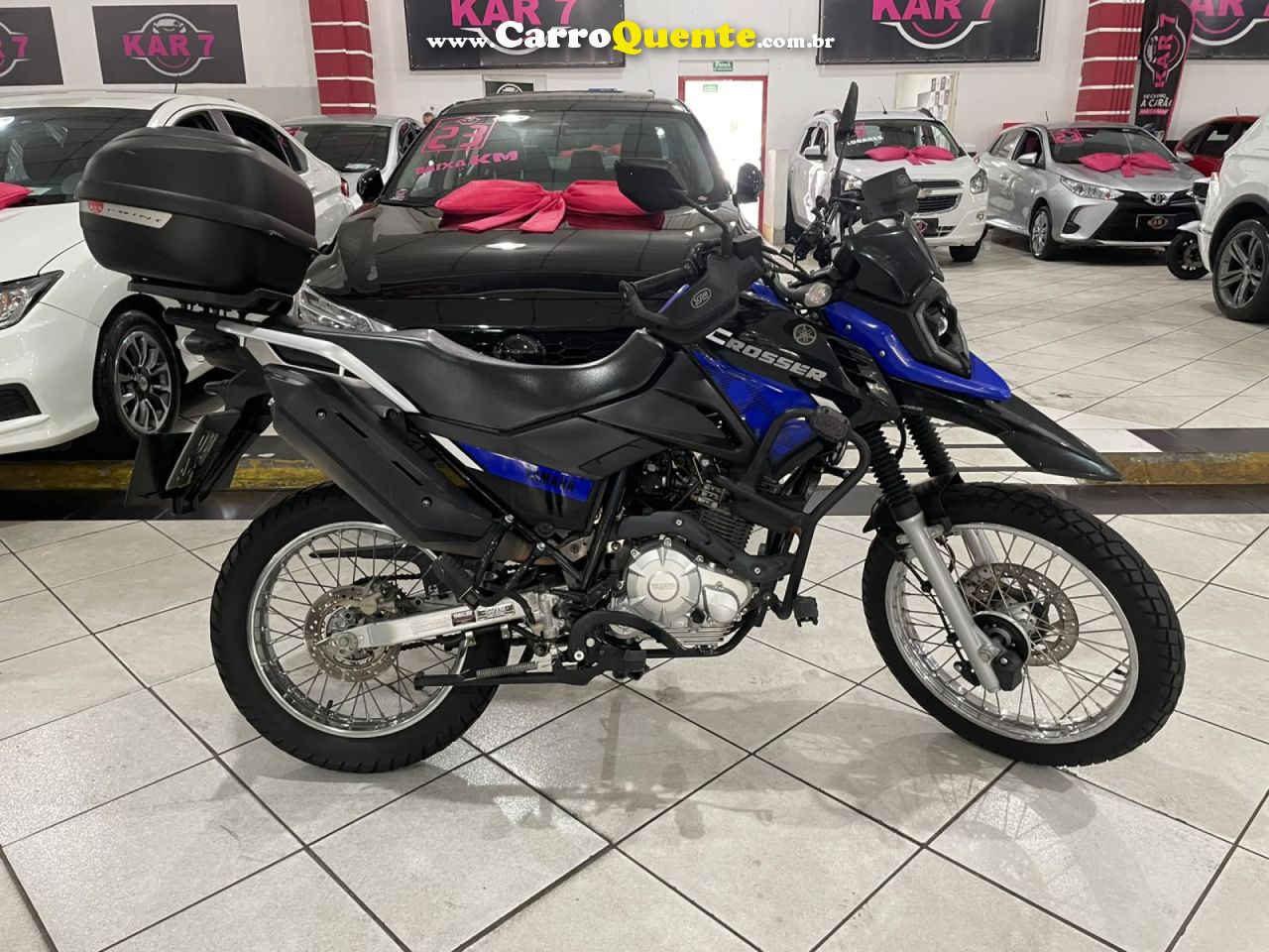 YAMAHA    CROSSER Z ABS   AZUL 2023 150 FLEX - Loja