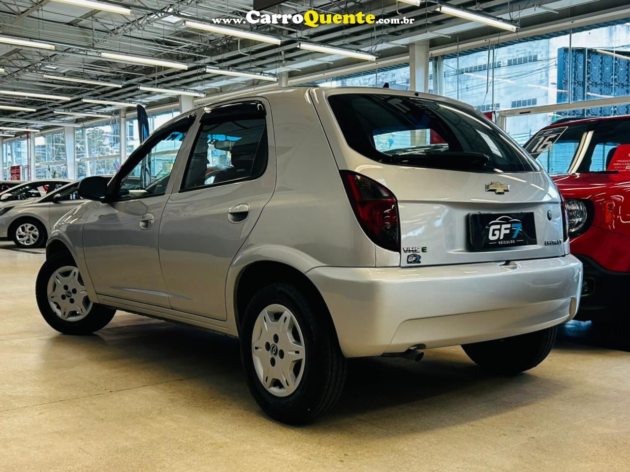 CHEVROLET   CELTA SPIRIT LT 1.0 MPFI 8V FLEXP. 5P   PRATA 2013 1.0 FLEX - Loja