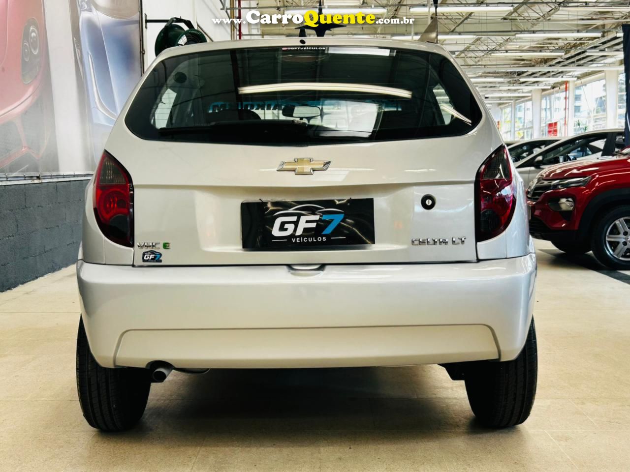 CHEVROLET   CELTA SPIRIT LT 1.0 MPFI 8V FLEXP. 5P   PRATA 2013 1.0 FLEX - Loja