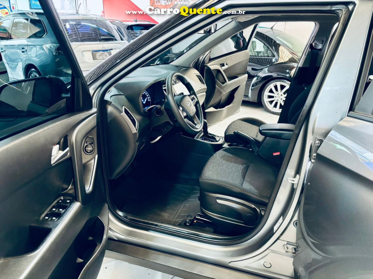 HYUNDAI   CRETA ACTION 1.6 16V FLEX AUT.   CINZA 2024 1.6 FLEX - Loja