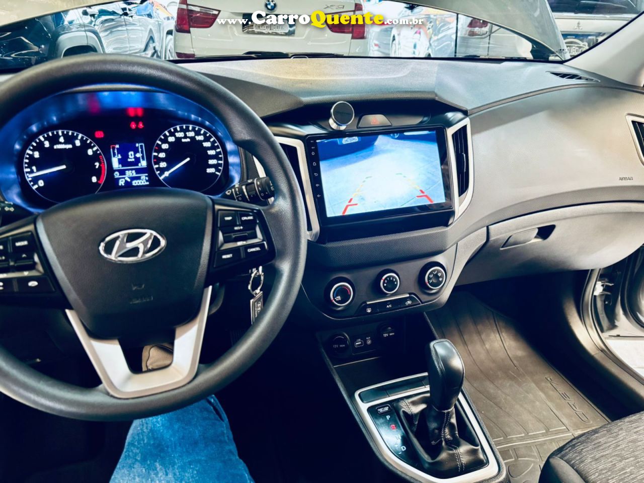 HYUNDAI   CRETA ACTION 1.6 16V FLEX AUT.   CINZA 2024 1.6 FLEX - Loja