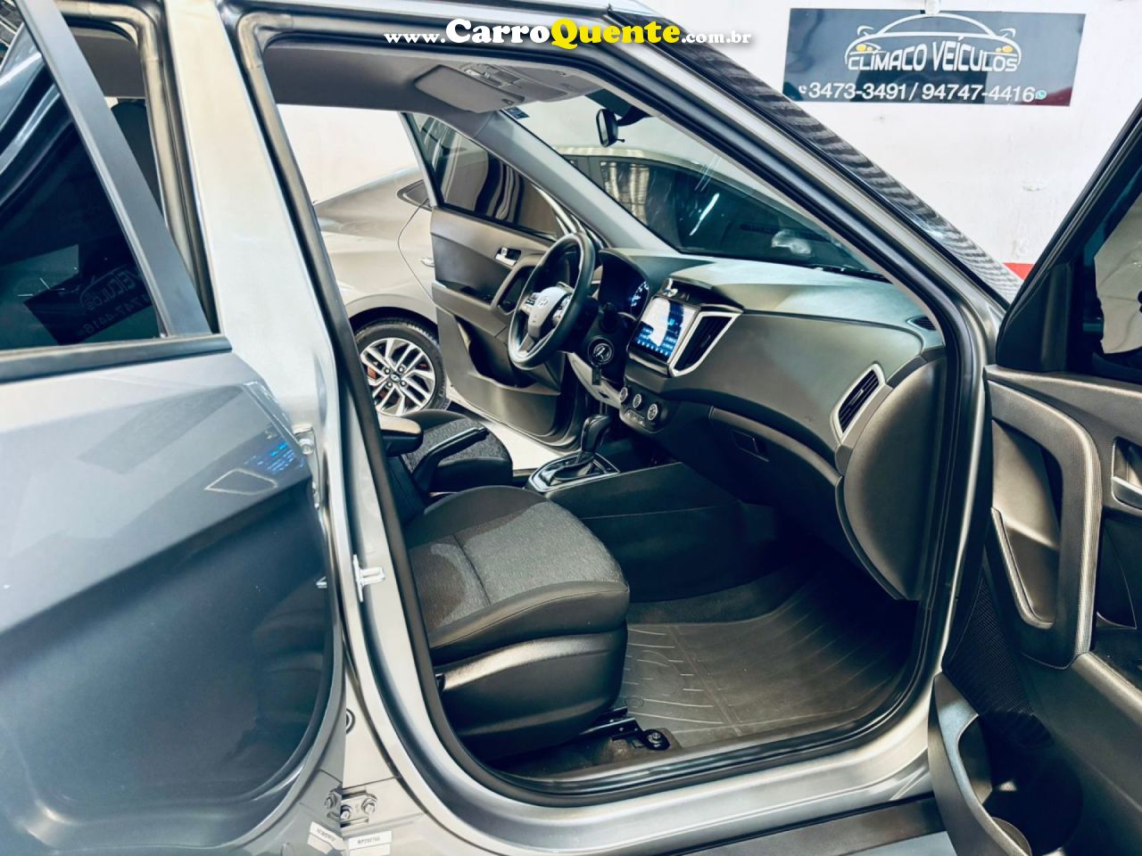 HYUNDAI   CRETA ACTION 1.6 16V FLEX AUT.   CINZA 2024 1.6 FLEX - Loja
