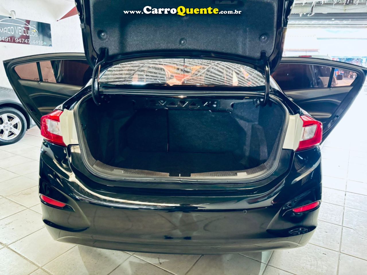 CHEVROLET   CRUZE LT 1.4 16V TURBO FLEX 4P AUT.   PRETO 2017 1.4 FLEX - Loja