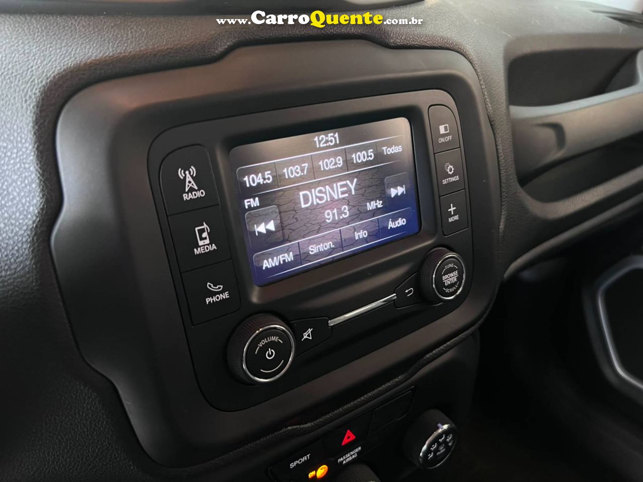JEEP RENEGADE 1.8 16V SPORT 2019 - Loja