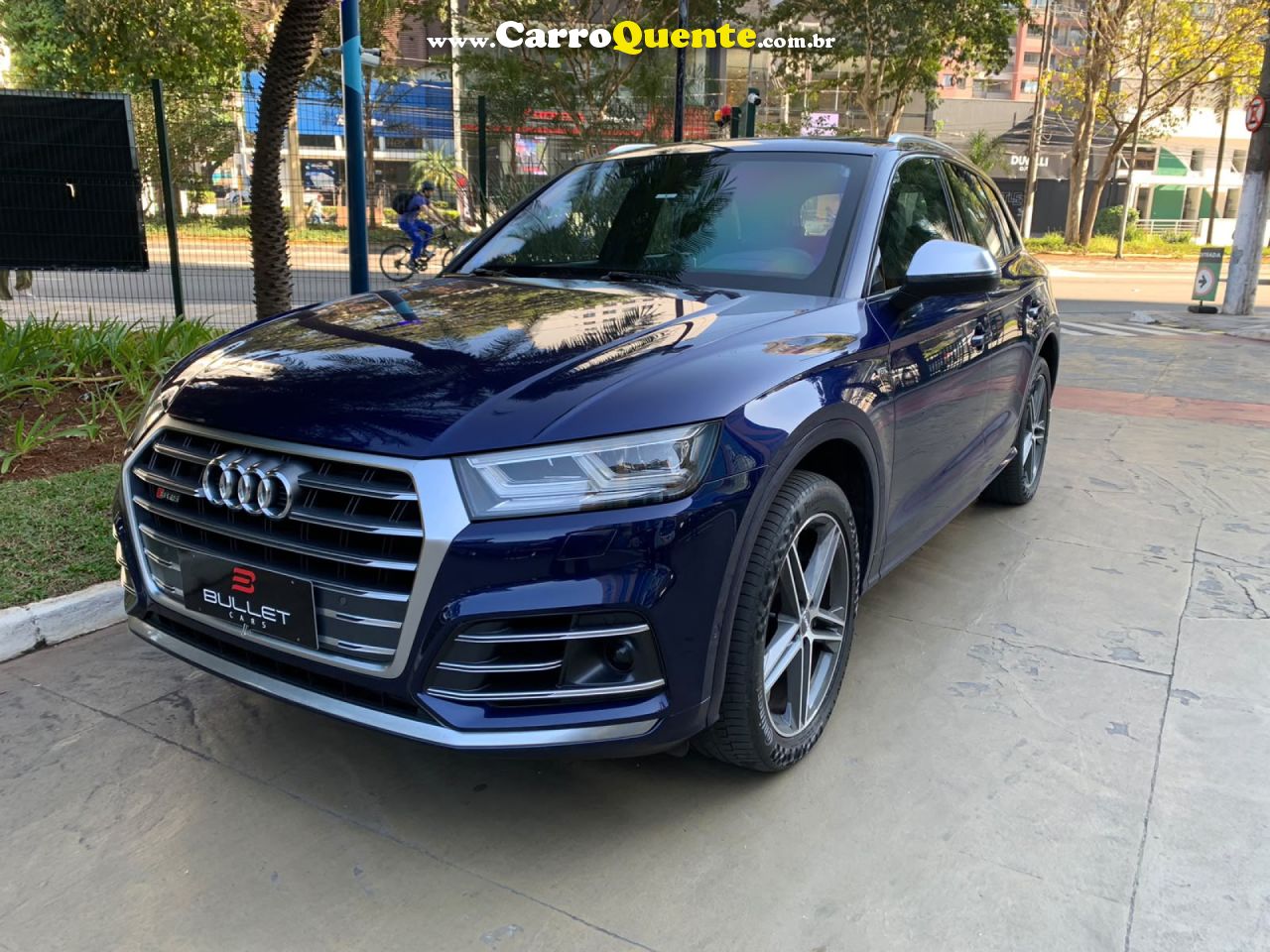 AUDI   SQ5 3.0 V6 TFSI 354CV QUATTRO TIPTRONIC   AZUL 2018 3.0 GASOLINA - Loja