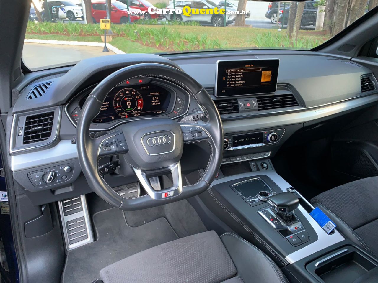 AUDI   SQ5 3.0 V6 TFSI 354CV QUATTRO TIPTRONIC   AZUL 2018 3.0 GASOLINA - Loja