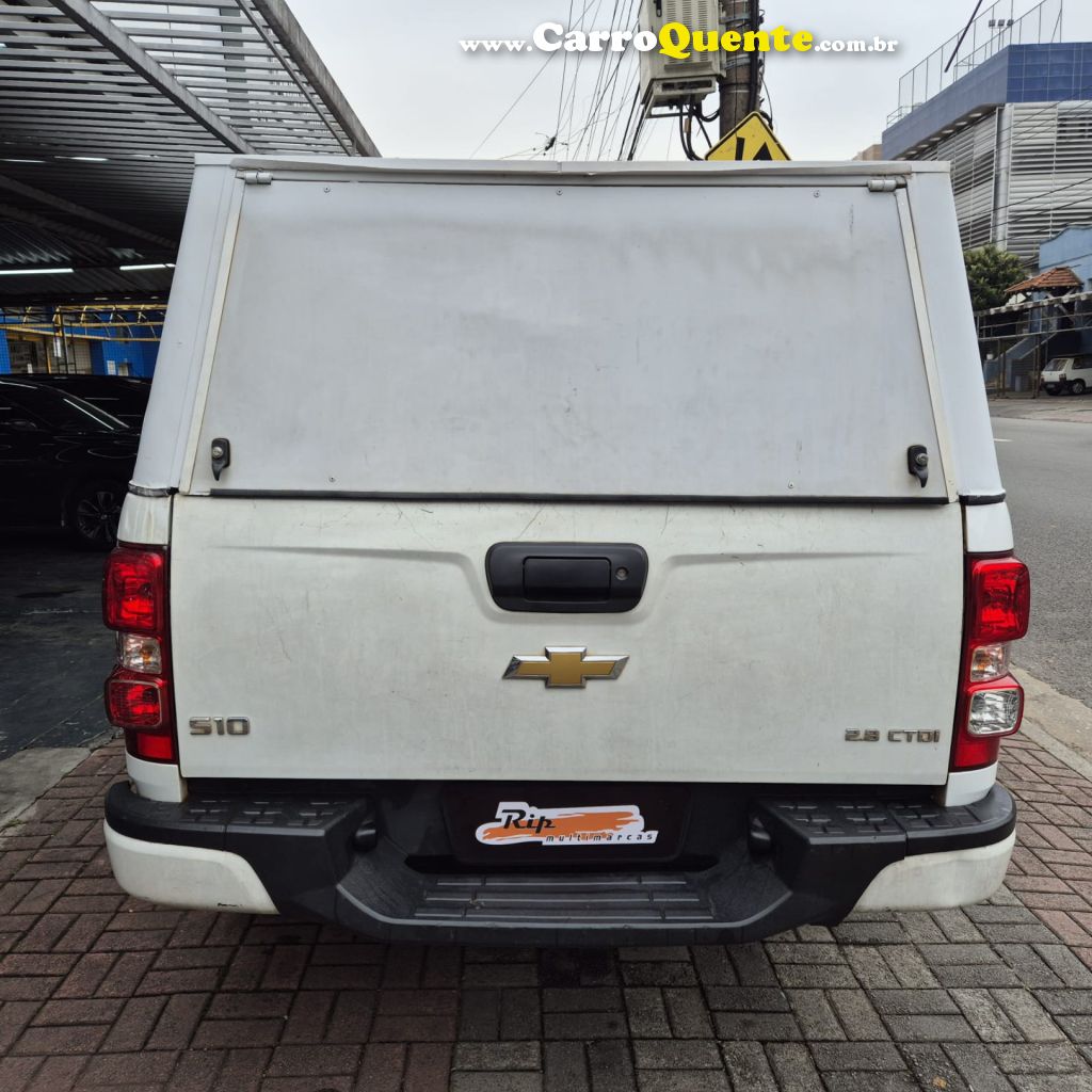 CHEVROLET   S10 PICK-UP LS 2.8 TDI 4X4 CD DIES. MEC.   BRANCO 2023 2.8 DIESEL - Loja