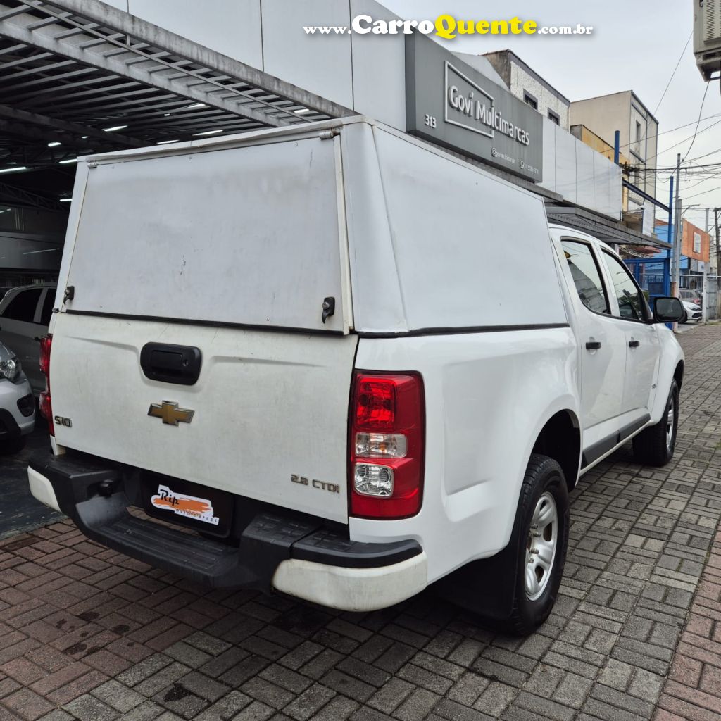 CHEVROLET   S10 PICK-UP LS 2.8 TDI 4X4 CD DIES. MEC.   BRANCO 2023 2.8 DIESEL - Loja