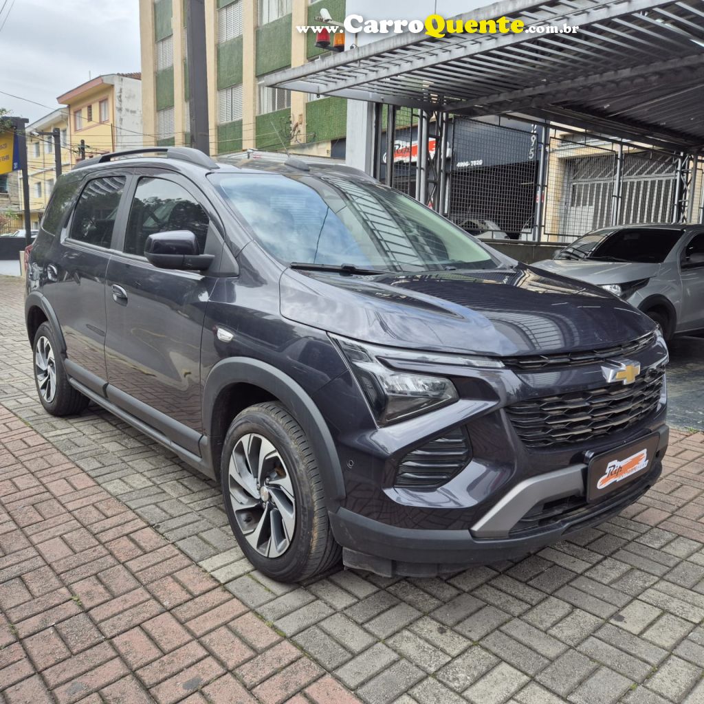 CHEVROLET   SPIN PREMIER 1.8 8V ECONO.FLEX 5P AUT.   CINZA 2025 1.8 FLEX - Loja