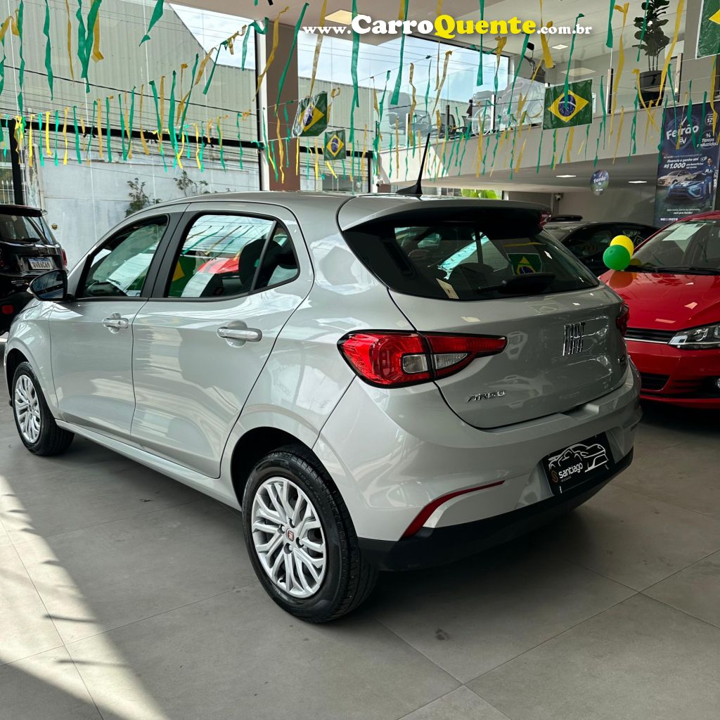 FIAT   ARGO 1.0 6V FLEX.   PRATA 2026 1.0 GASOLINA - Loja