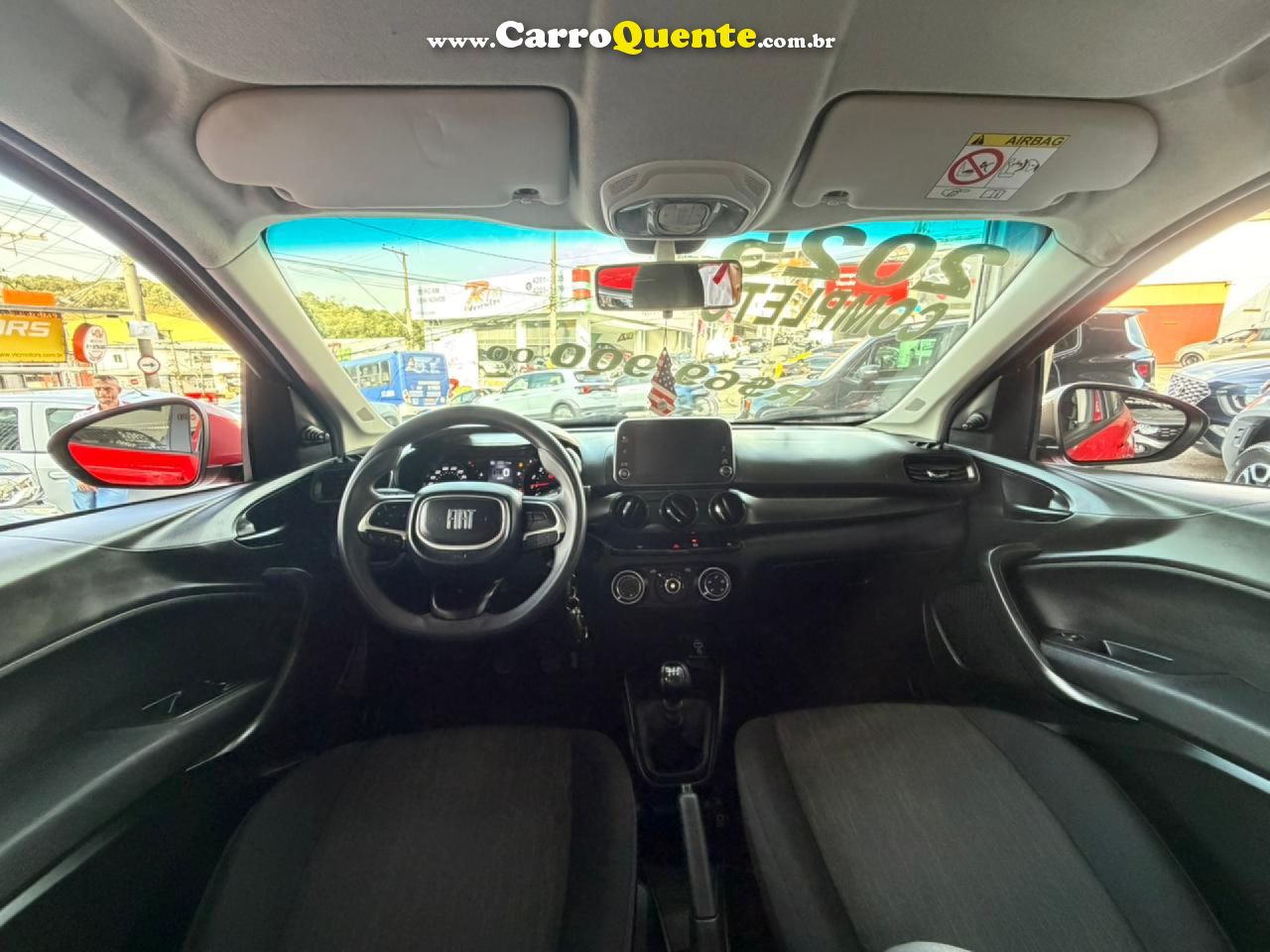FIAT   ARGO DRIVE 1.0 6V FLEX   VERMELHO 2025 1.0 FLEX - Loja