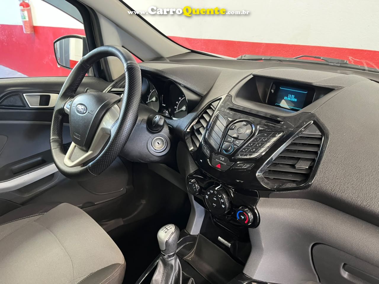 FORD   ECOSPORT FREESTYLE 1.6 16V FLEX 5P   PRETO 2014 1.6 FLEX - Loja
