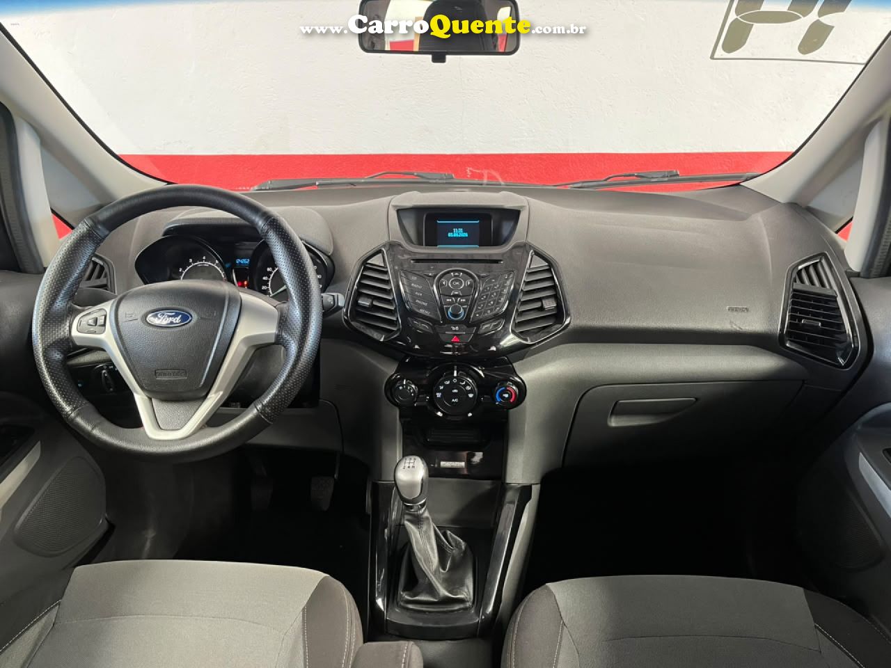 FORD   ECOSPORT FREESTYLE 1.6 16V FLEX 5P   PRETO 2014 1.6 FLEX - Loja