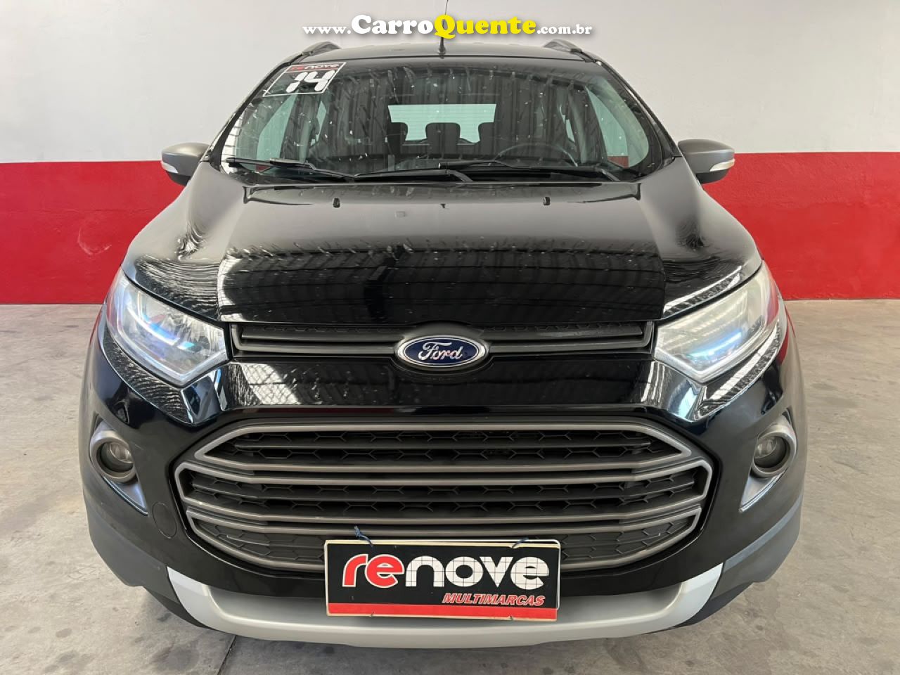 FORD   ECOSPORT FREESTYLE 1.6 16V FLEX 5P   PRETO 2014 1.6 FLEX - Loja