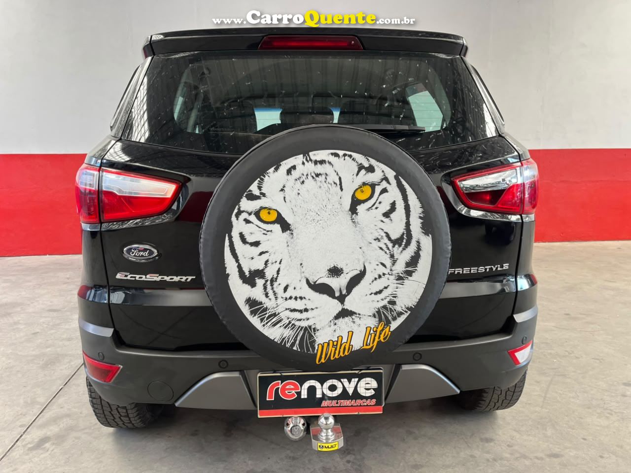 FORD   ECOSPORT FREESTYLE 1.6 16V FLEX 5P   PRETO 2014 1.6 FLEX - Loja