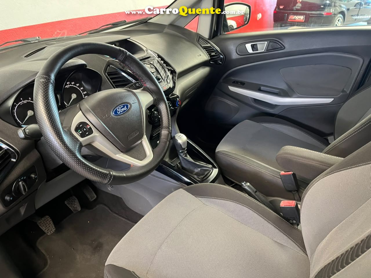 FORD   ECOSPORT FREESTYLE 1.6 16V FLEX 5P   PRETO 2014 1.6 FLEX - Loja