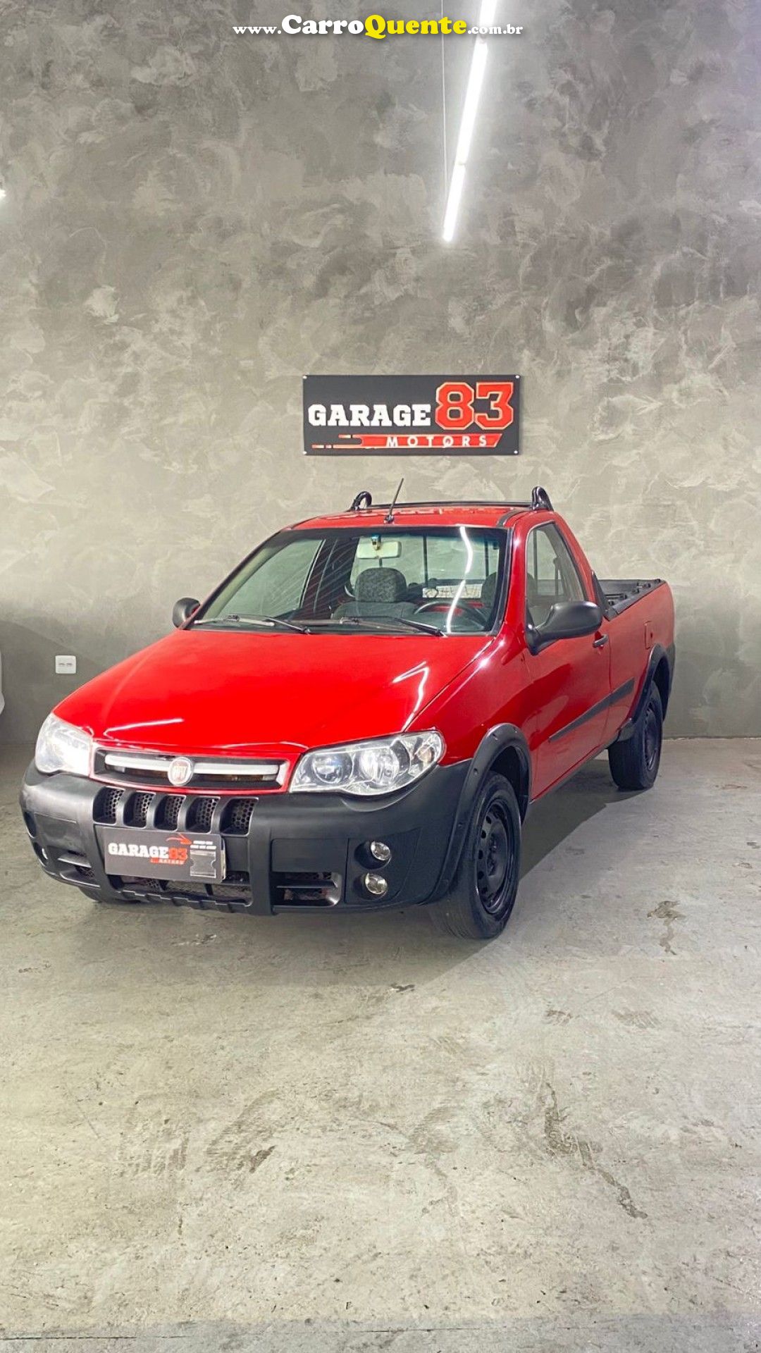 FIAT   STRADA 1.4 MPI FIRE FLEX 8V CE   VERMELHO 2012 1.4 FLEX - Loja