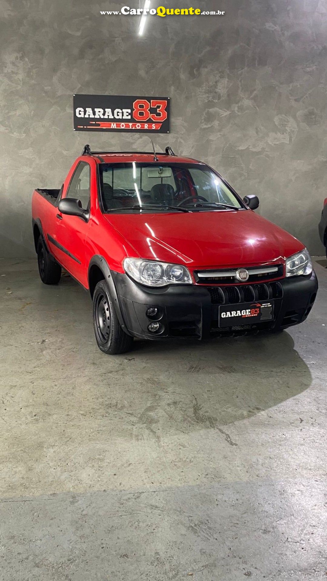 FIAT   STRADA 1.4 MPI FIRE FLEX 8V CE   VERMELHO 2012 1.4 FLEX - Loja