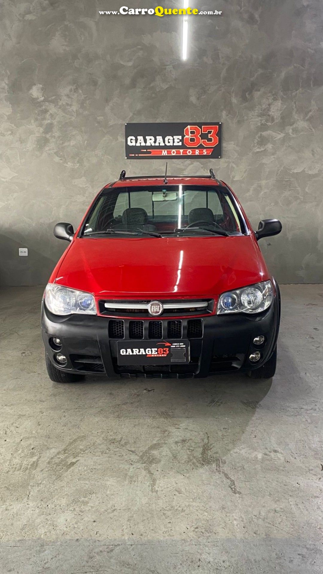 FIAT   STRADA 1.4 MPI FIRE FLEX 8V CE   VERMELHO 2012 1.4 FLEX - Loja