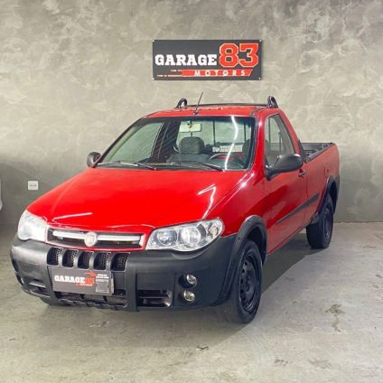 FIAT   STRADA 1.4 MPI FIRE FLEX 8V CE   VERMELHO 2012 1.4 FLEX