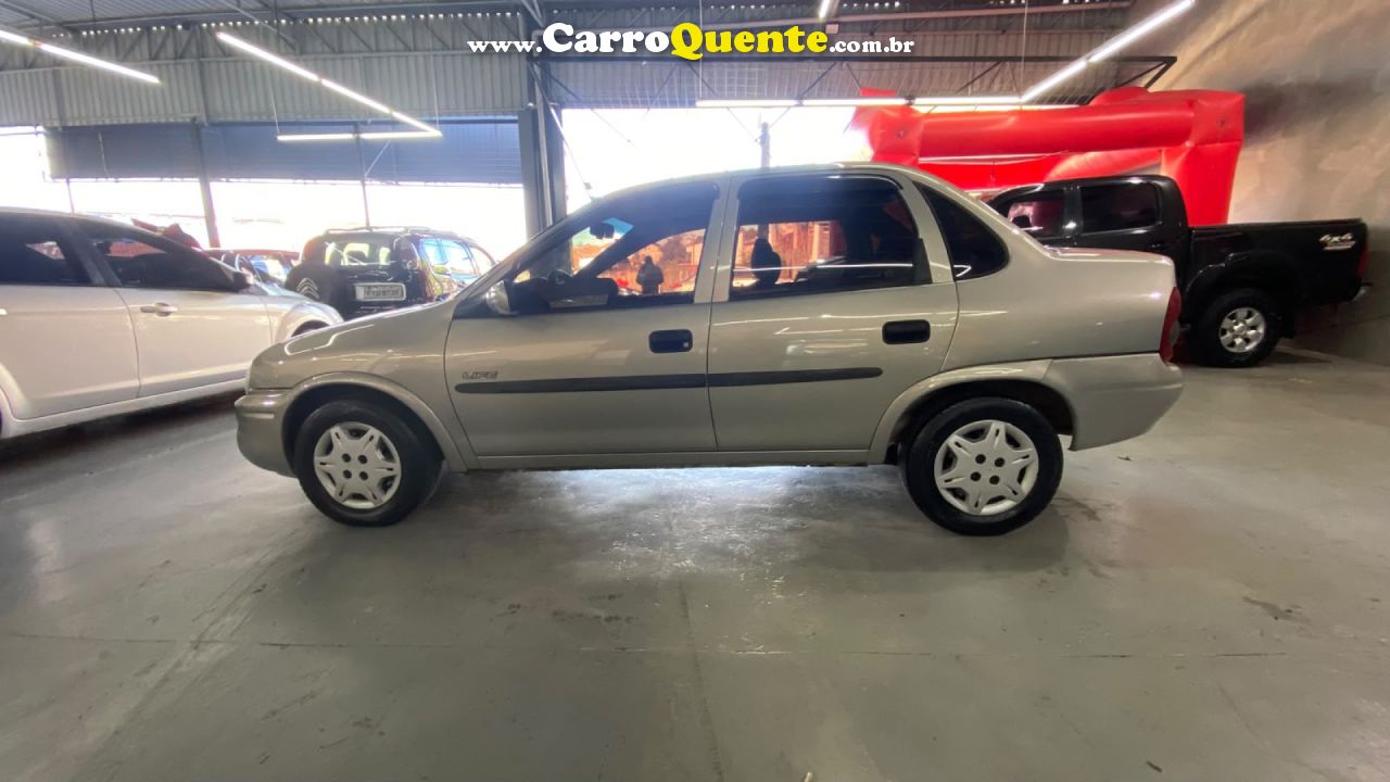 CHEVROLET   CORSA SED.WIND 1.0MILLENIUMCLASSIC VHC   BEGE 2005 1.0 ÁLCOOL - Loja