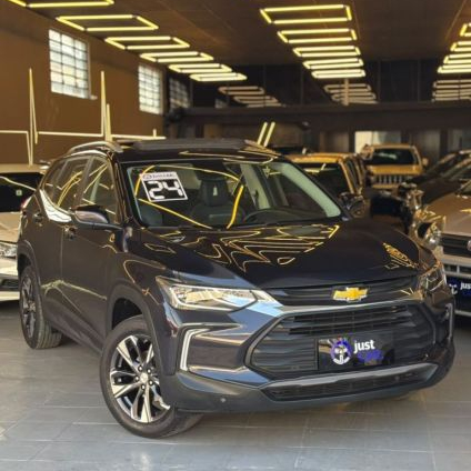CHEVROLET   TRACKER LT 1.0 TURBO 12V FLEX AUT.   CINZA 2024 1.0 FLEX
