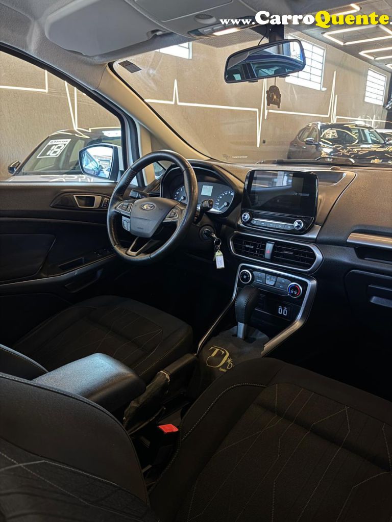 FORD   ECOSPORT SE 1.5 12V FLEX 5P AUT.   BRANCO 2018 1.5 FLEX - Loja