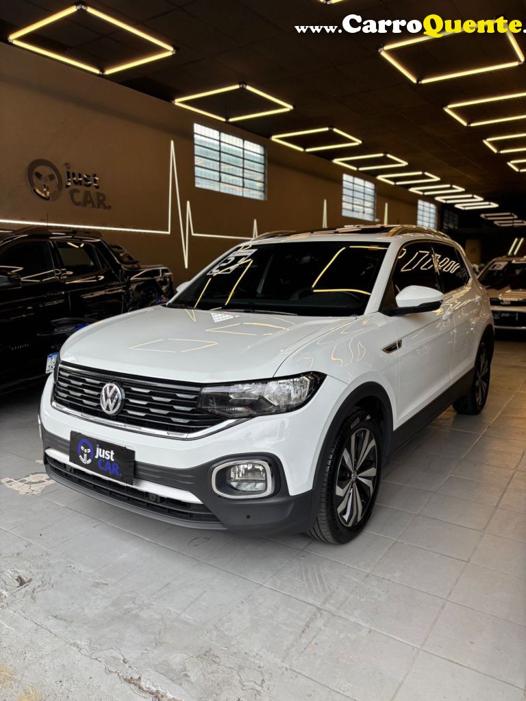 VOLKSWAGEN   T-CROSS HIG. 250 TSI 1.4 FLEX 16V 5P AUT   BRANCO 2021 1.4 FLEX - Loja