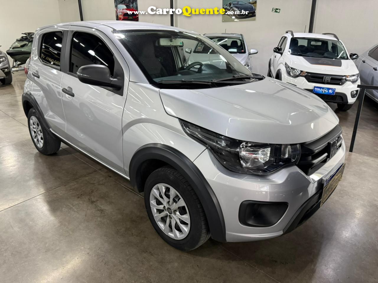 FIAT   MOBI LIKE 1.0 FIRE FLEX 5P.   PRATA 2022 1.0 FLEX - Loja